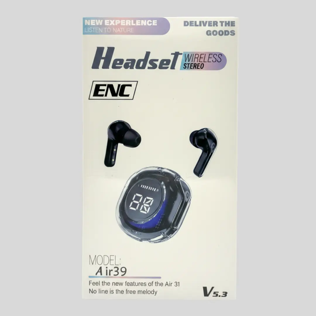 Air 39 Transparent Wireless Earbuds
