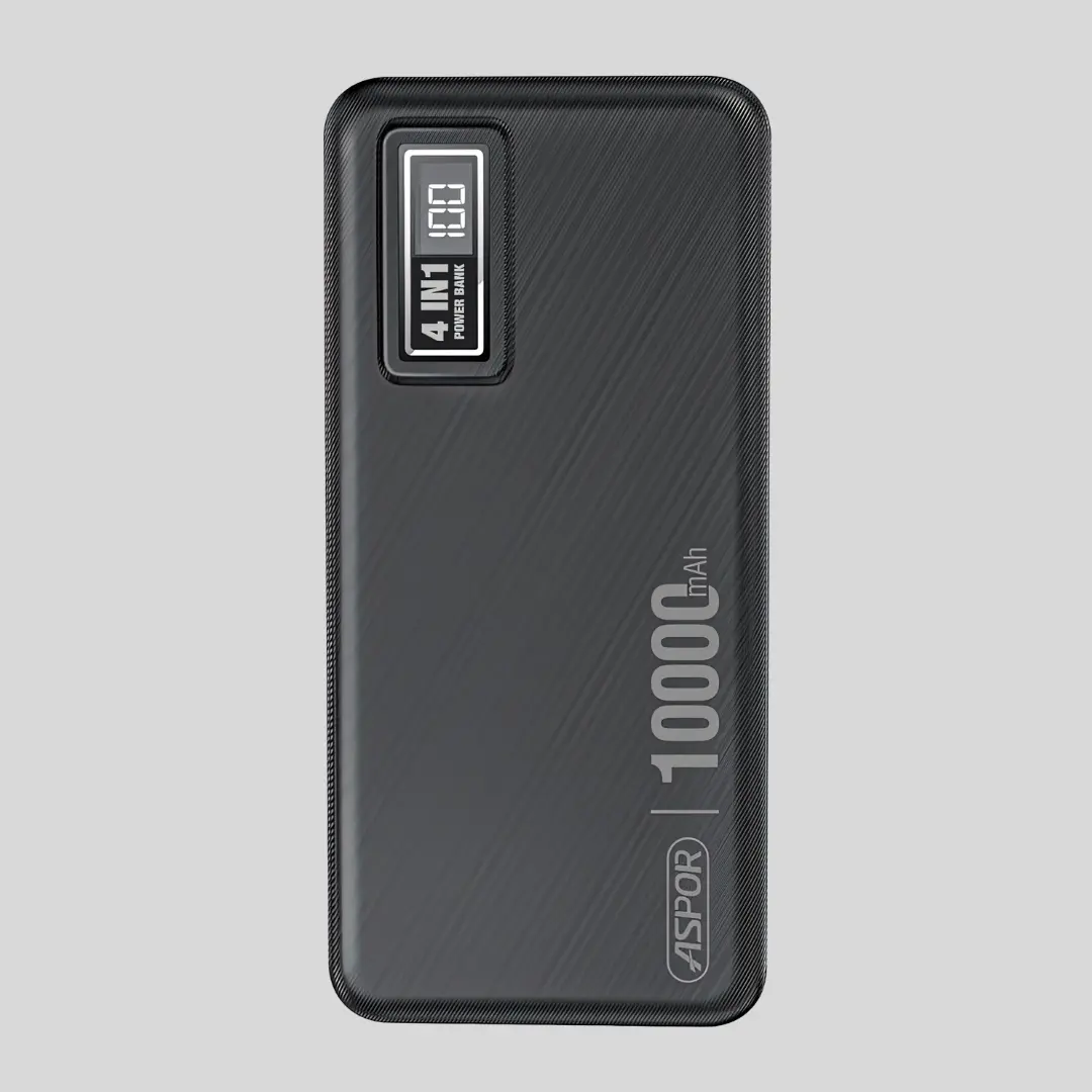 Aspor A300 Power Bank 10000mAh 4-In-1