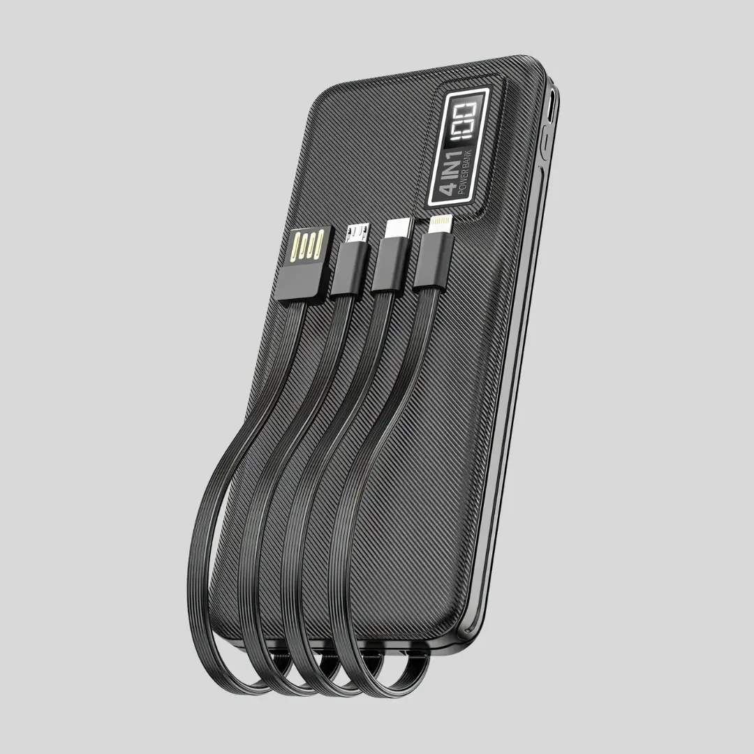 Aspor A300 Power Bank 10000mAh 4-In-1