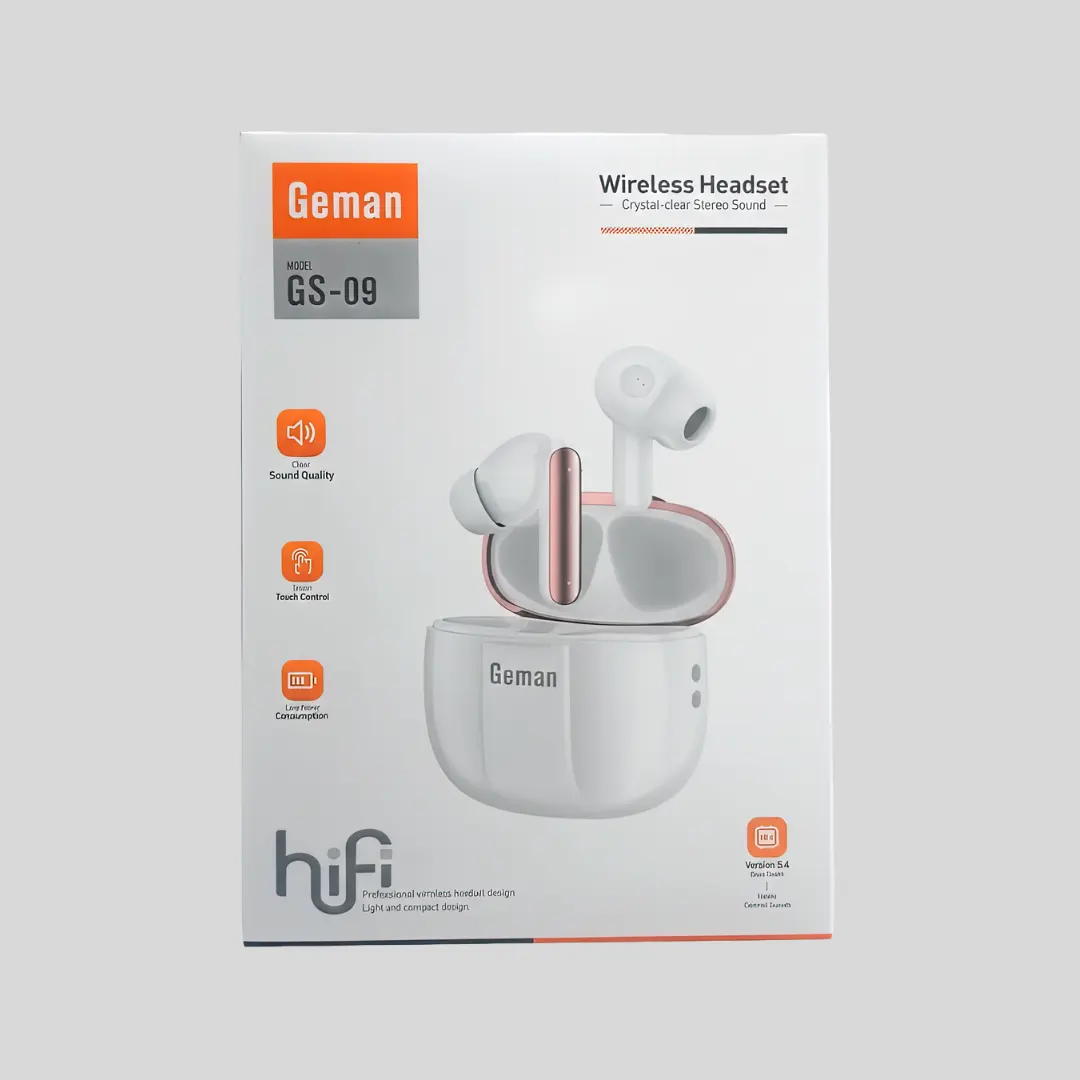 Geman GS-09 Hi-Fi Wireless Earbuds