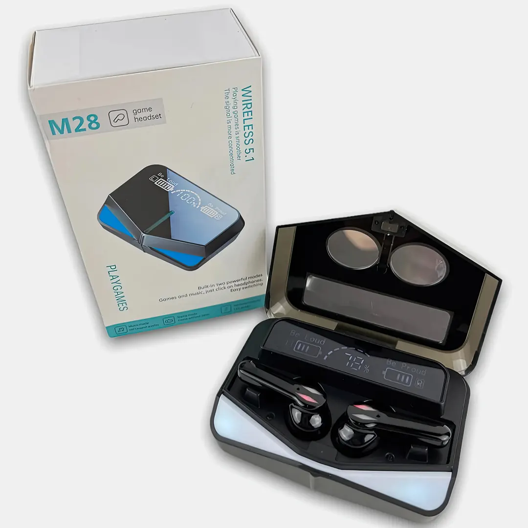 M28 TWS Gaming Wireless Earbuds