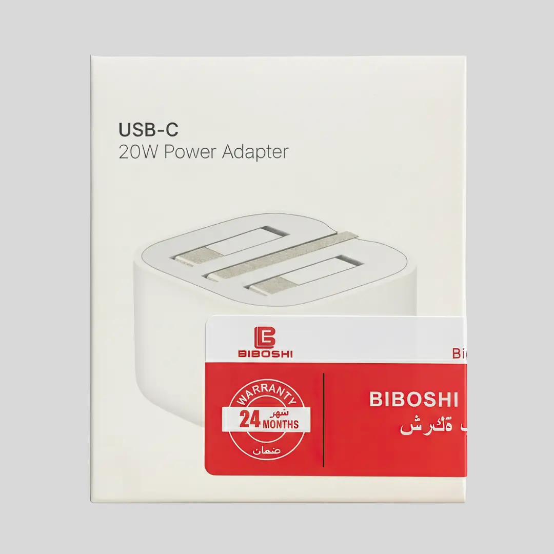 Biboshi 20W USB-C Fast Charger | PD Power Adapter