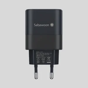 Sabawoon S111 Dual Port 45W Fast Charger | USB-C PD Power Adapter