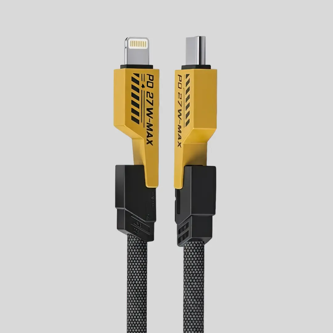 Vizo PD 27W Fast Charging 4-in-1 Cable iPhone & Type-C (V999)