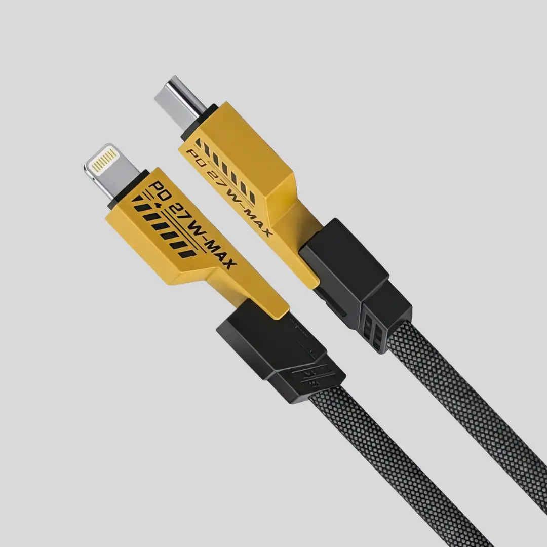 Vizo PD 27W Fast Charging 4-in-1 Cable iPhone & Type-C (V999)