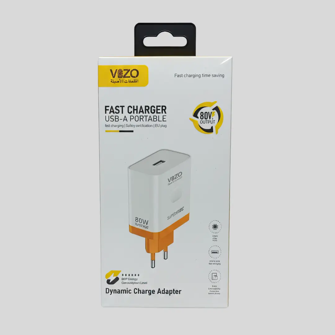 Vizo 80W Super Fast Charger OXY-80 with Type-C Cable