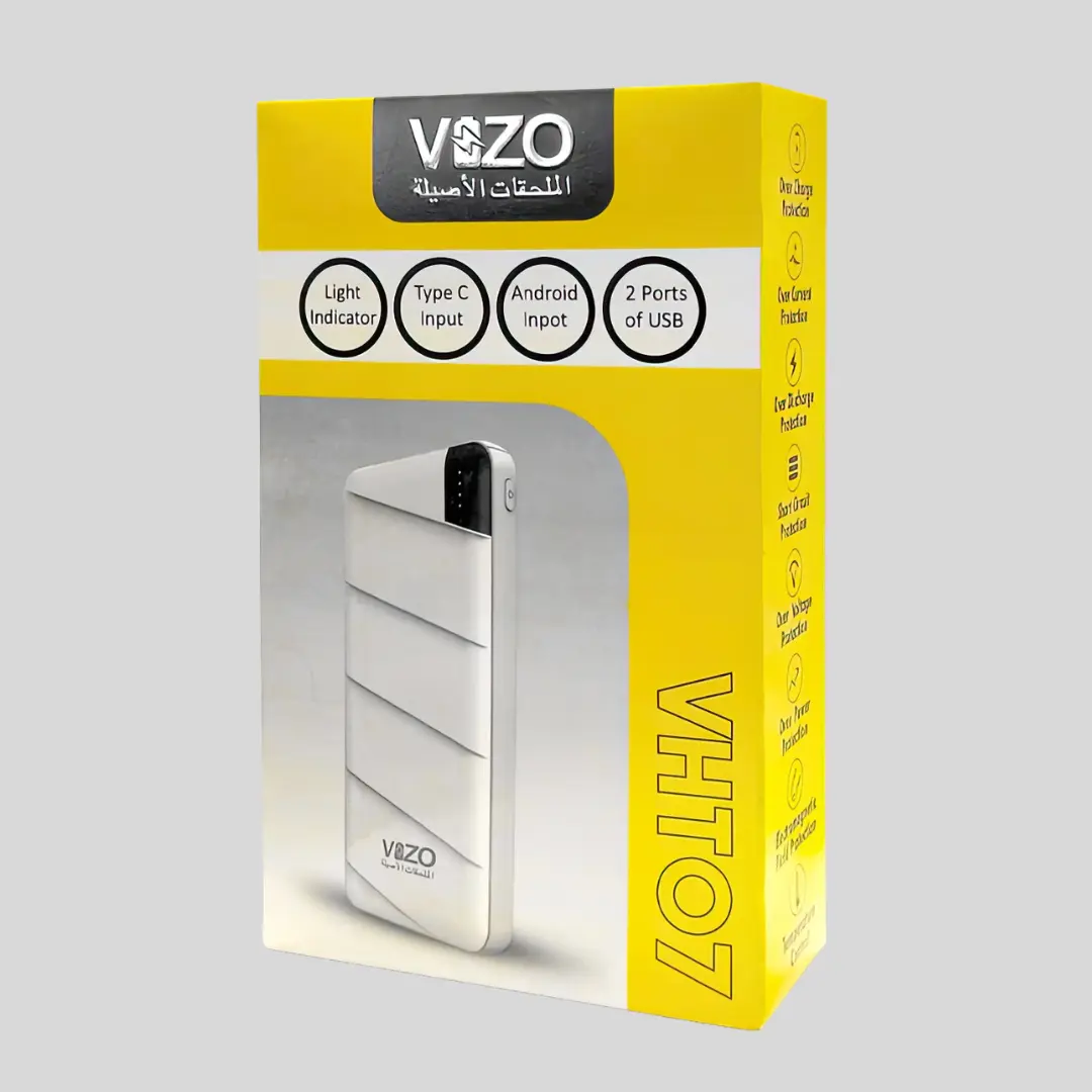 Vizo VHT-07 – 10000mAh Fast Charging Power Bank