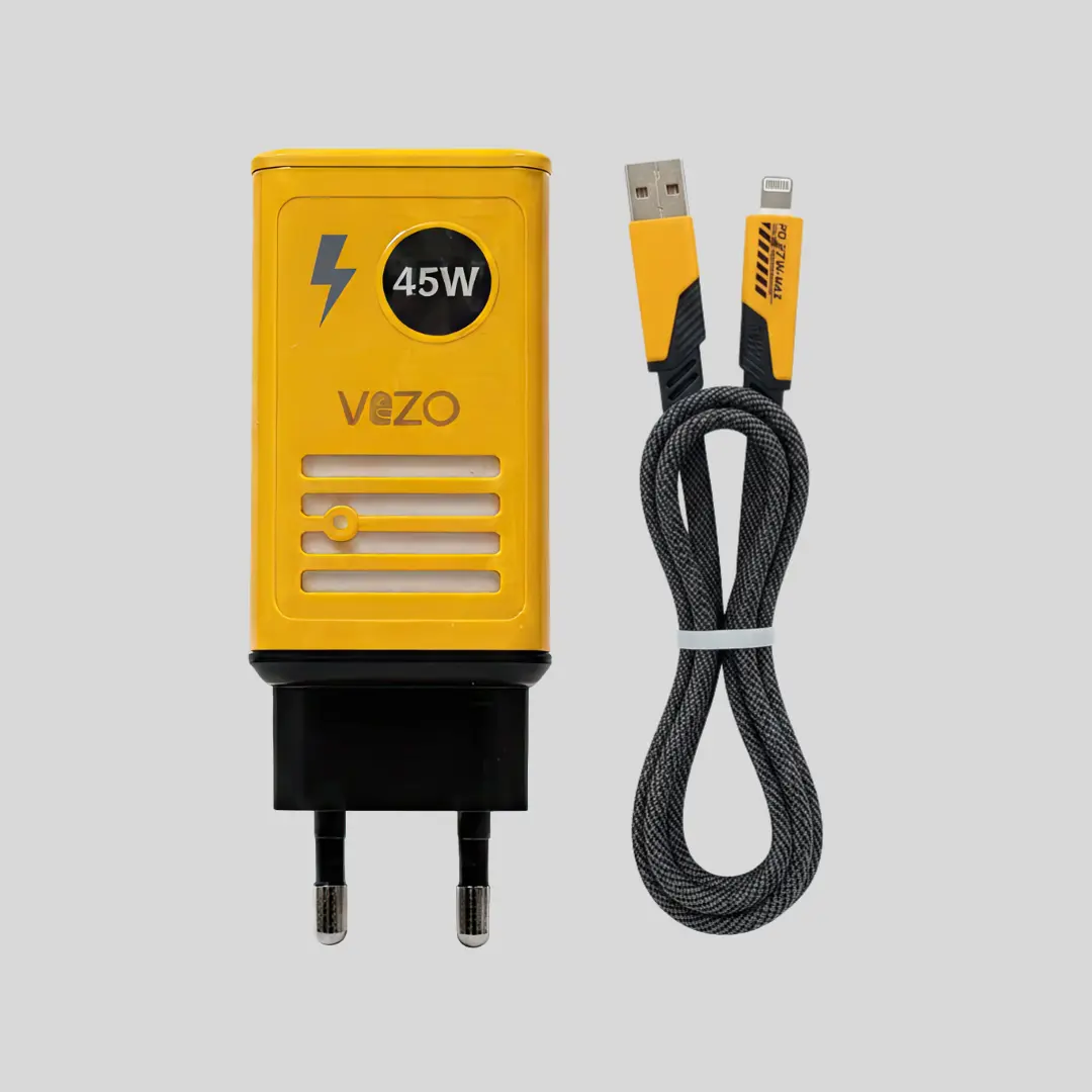 Vizo VW45 Voltax 45W PD Fast Charger with 4-in-1 Cable