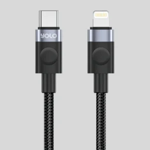 Yolo Flow Type-C to Lightning Fast Charging Cable (Y-080)