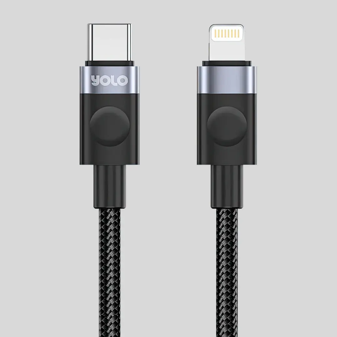 Yolo Flow Type-C to Lightning Fast Charging Cable (Y-080)