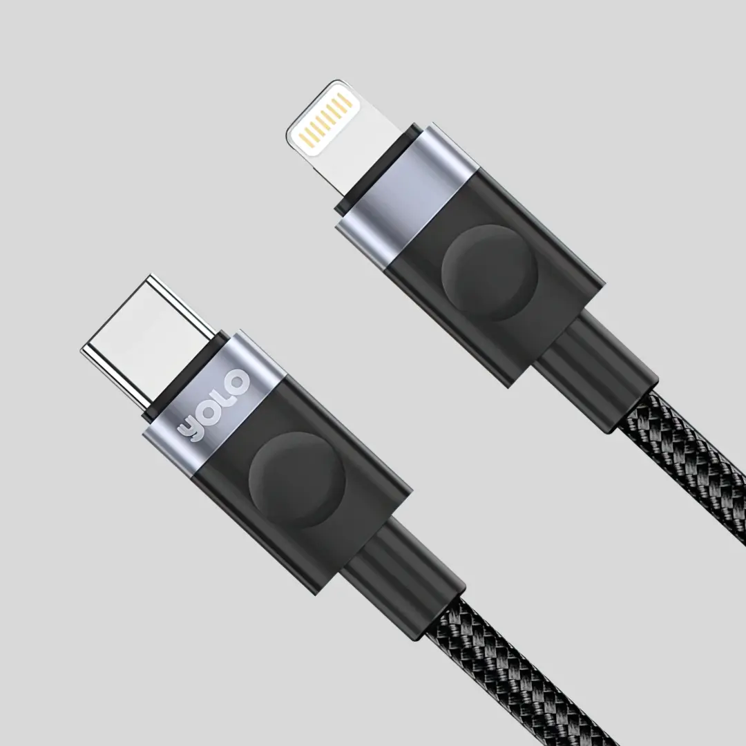 Yolo Flow Type-C to Lightning Fast Charging Cable (Y-080)