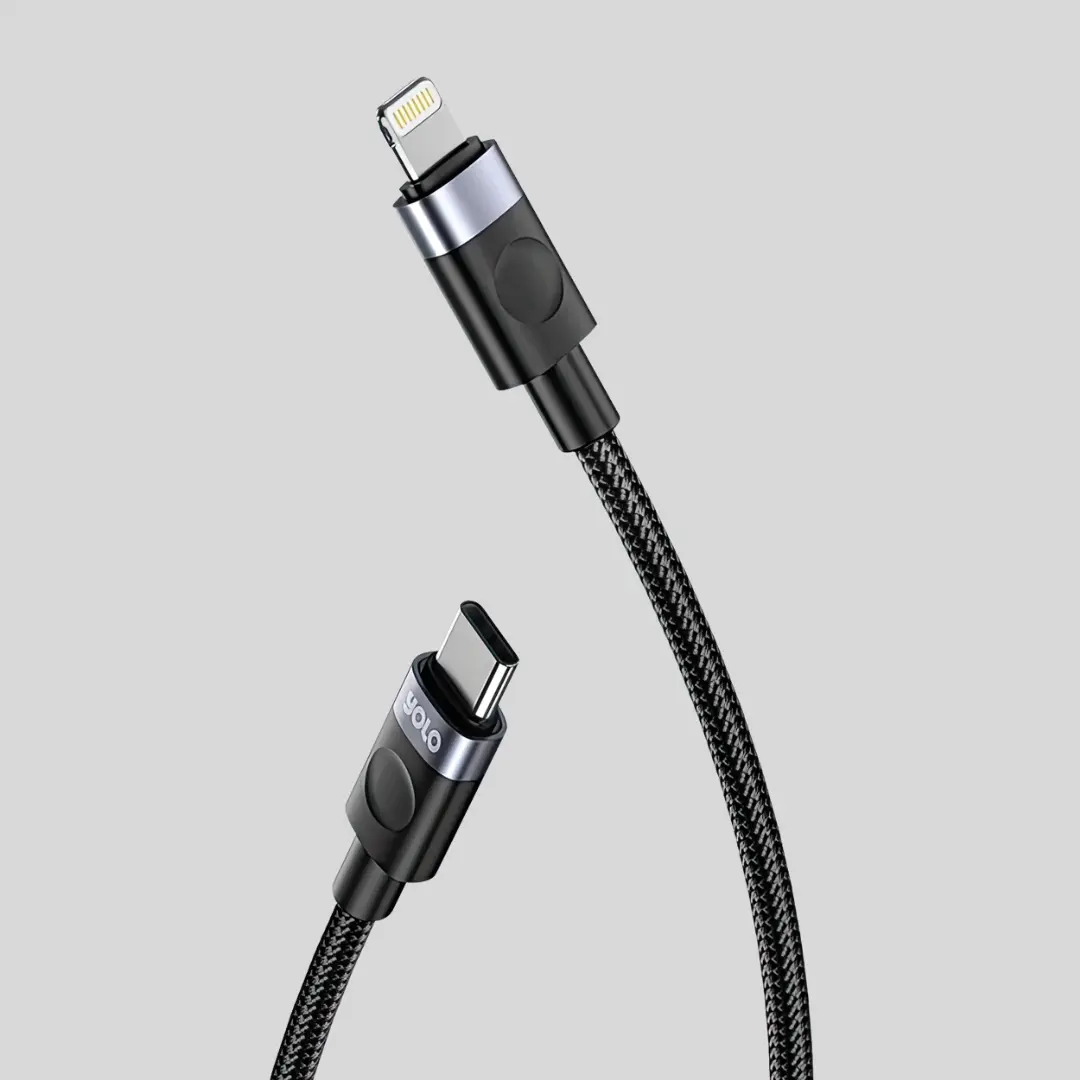 Yolo Flow Type-C to Lightning Fast Charging Cable (Y-080)