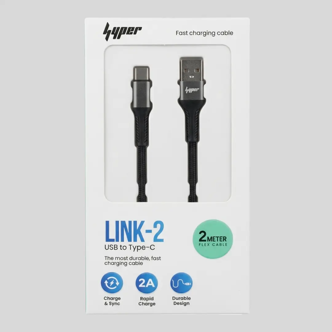 Yolo LINK-2 USB to Type C Charging Cable 2 Meter (Y-084)