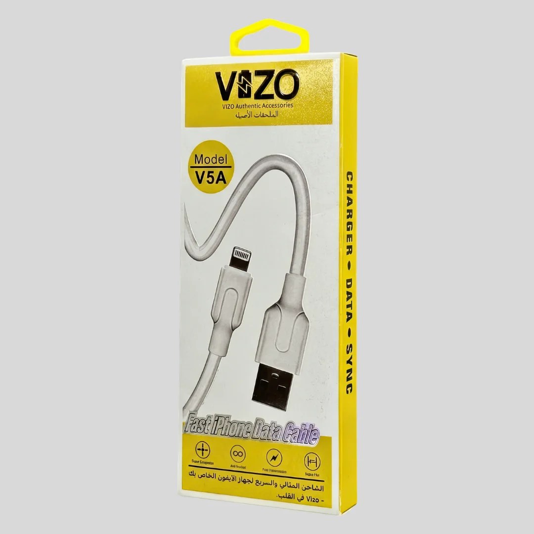 VIZO 3A Fast iPhone Charging Cable – USB to Lightning  ( V5A)