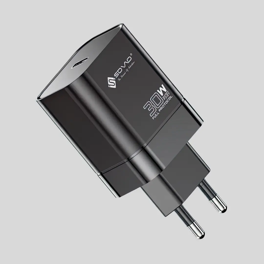 SOVO SG-265 LAZER 30W Super Fast C to C Charger – PD & QC 3.0