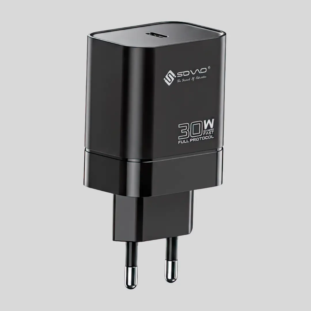 SOVO SG-265 LAZER 30W Super Fast C to C Charger – PD & QC 3.0