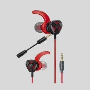 Fontec Arena Gaming Earphones with Detachable Mic – 3.5mm HiFi Stereo Surround