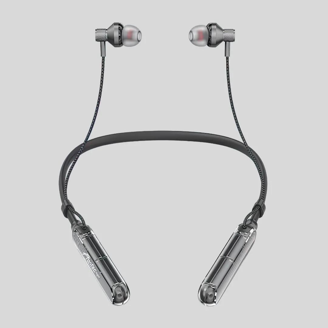 Fontec Magna Wireless Bluetooth Neckband – Integrated 5-Mode Voice Changer, Hi-Fi Audio & ENC Noise Reduction