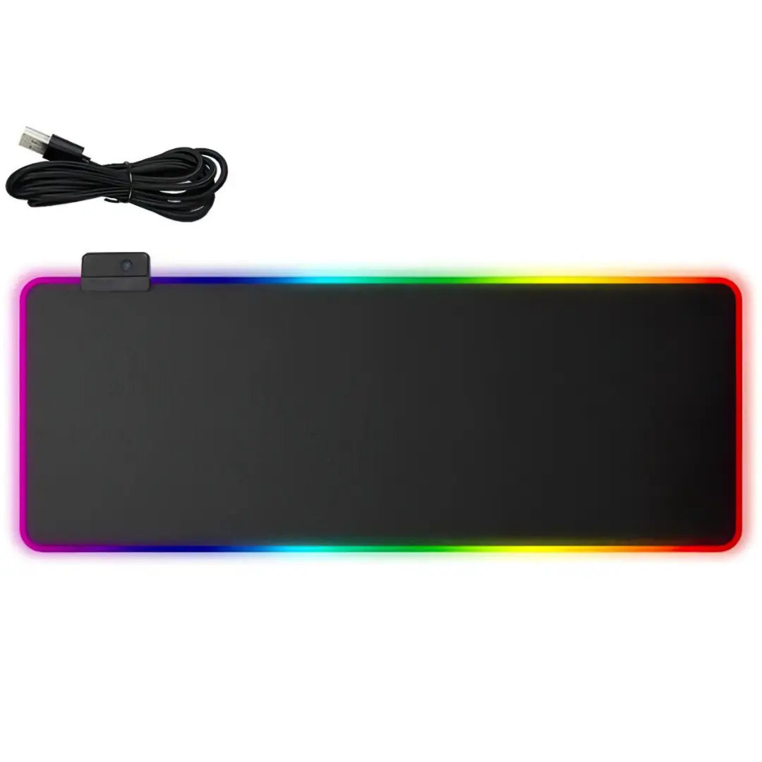 RGB Gaming Mouse Pad With RGB Lights