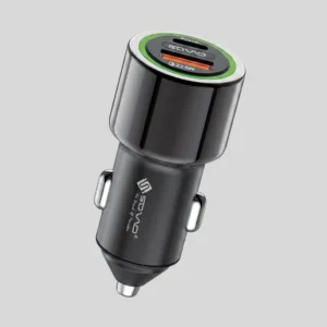 SOVO 67.5W Fast Car Charger SCR-460 with USB-C PD, QC 3.0 & SuperVOOC