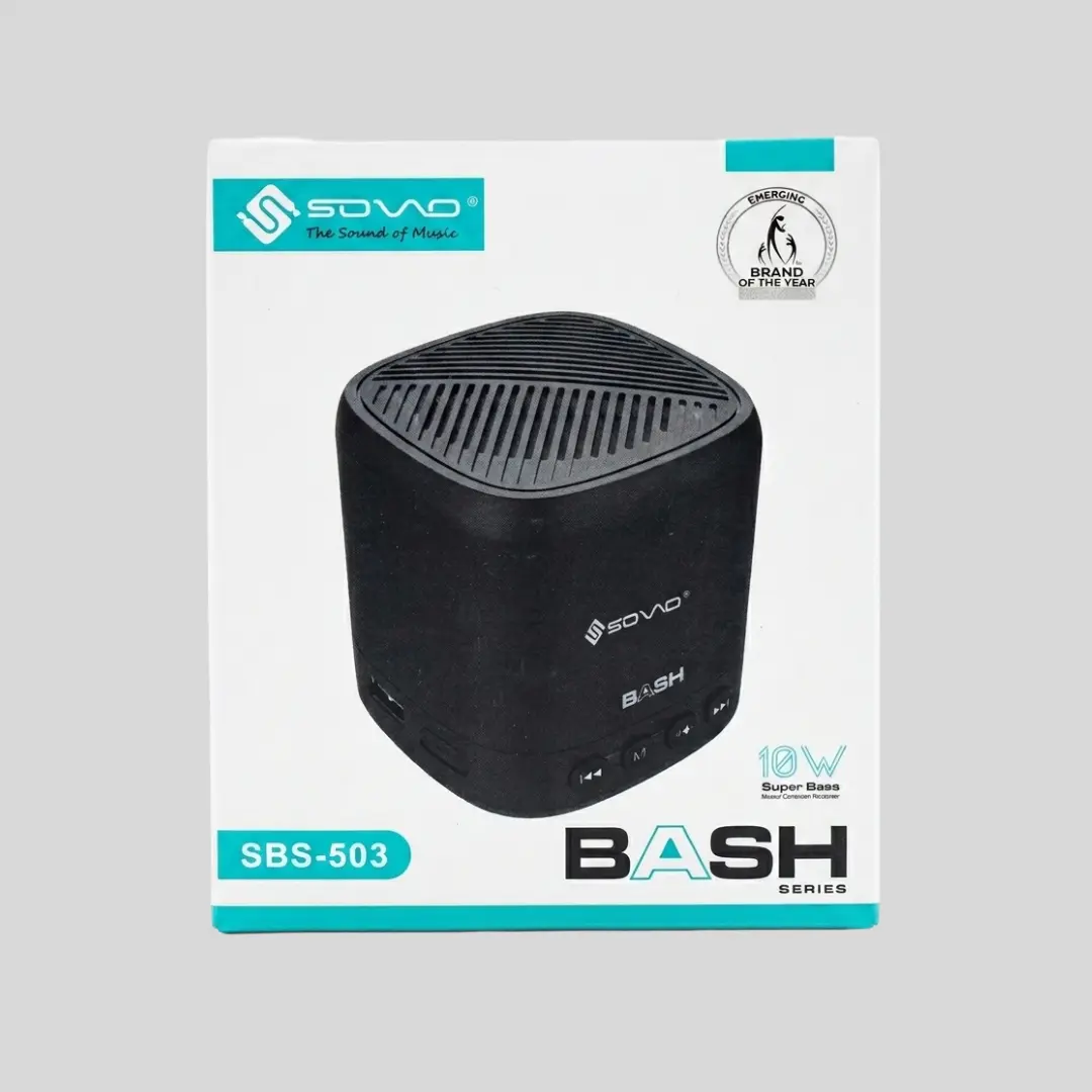 SOVO BASH 10W Super Bass Multi-Function Bluetooth Speaker (SBS-503)