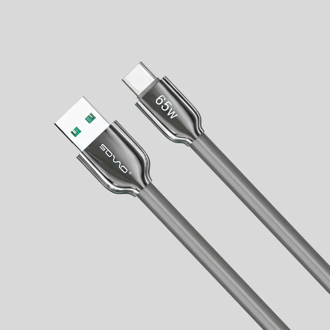 SOVO 65W Atomic Fast Charging USB-A to Type-C Cable | SC-008