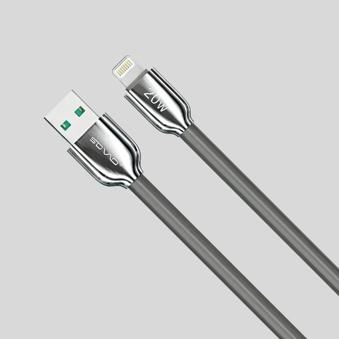 SOVO 20W Atomic Fast Charging USB-A to Lighting Cable | SC-008