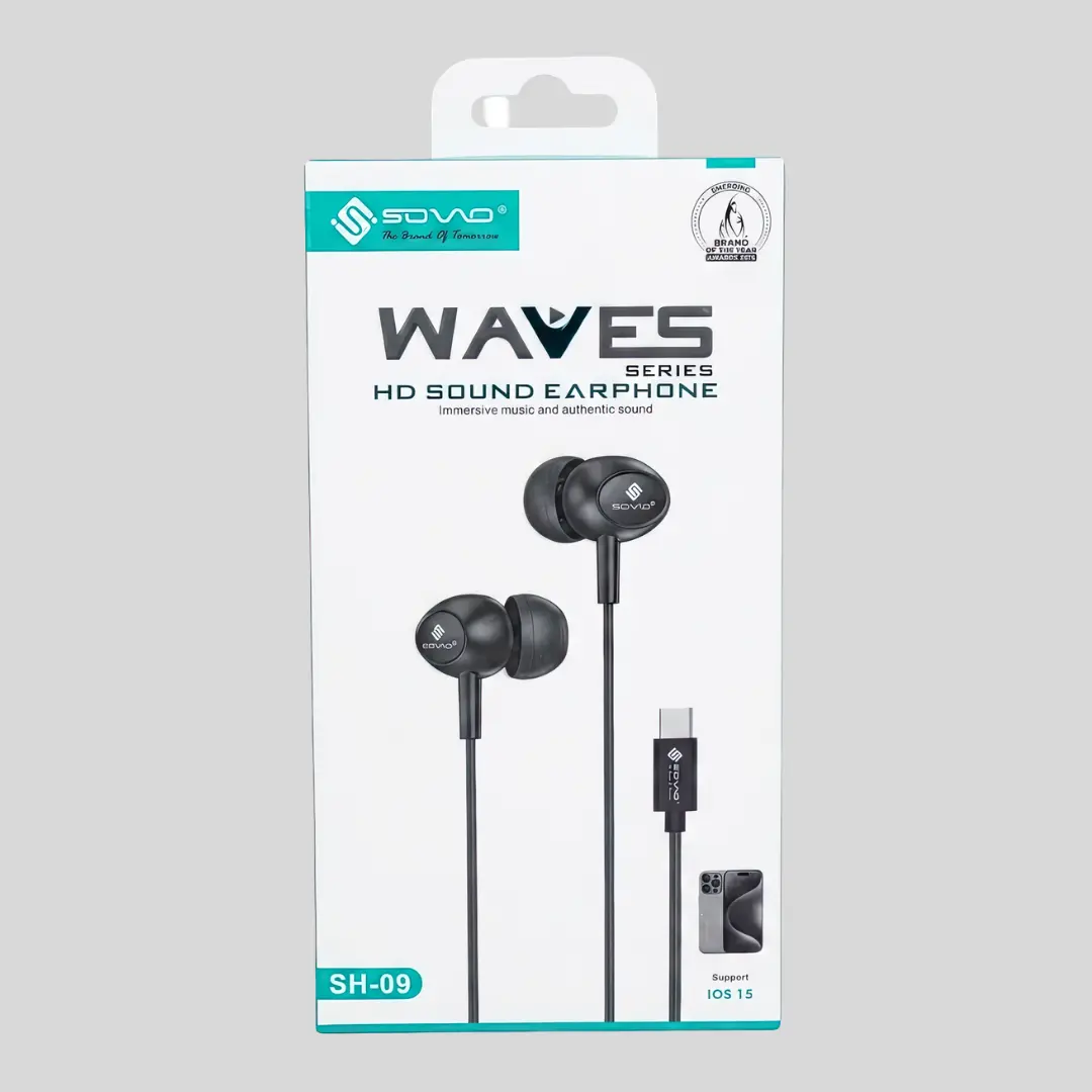 SOVO HD Sound Type-C Handsfree with Heavy Bass & Gaming Support (SH-09)