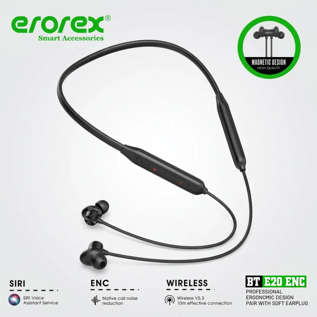Erorex BT-E20 ENC Wireless Neckband